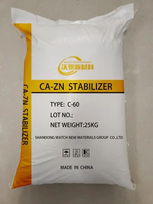 Fabricants de stabilisateurs de calcium et de zinc Stabilisateur de chaleur en PVC C-60 Ca-Zn